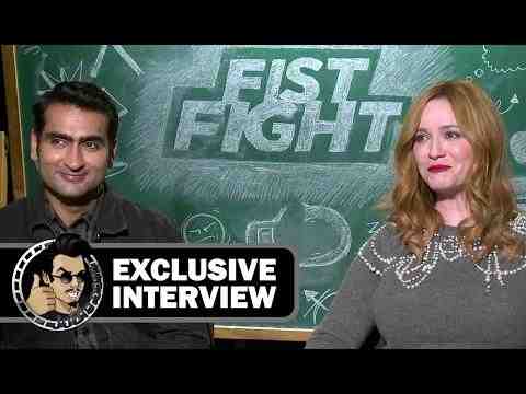 Fist Fight - Kumail Nanjiani & Christina Hendricks Interview