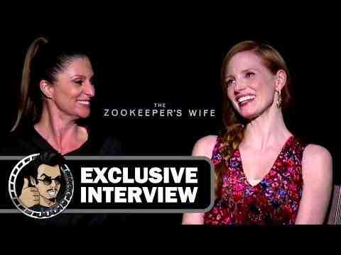 The Zookeeper's Wife - Jessica Chastain & Niki Caro Interview