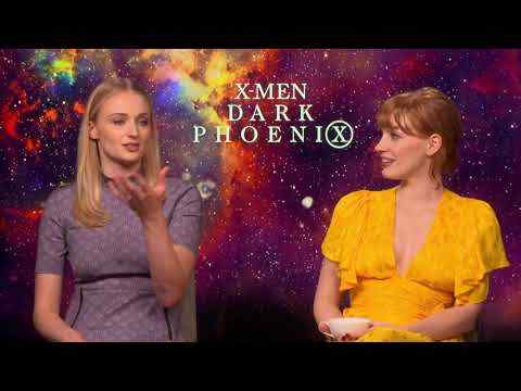 Dark Phoenix - Sophie Turner & Jessica Chastain Interview