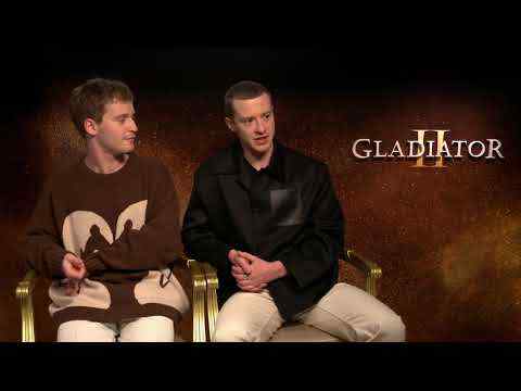 Gladiator II - Fred Hechinger and Joseph Quinn interview