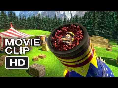 Madagascar 3 Europes Most Wanted - Movie CLIP #4 - Human Cannonball