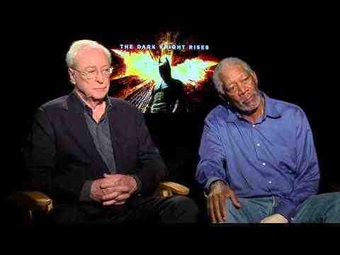 The Dark Knight Rises - Michael Caine and Morgan Freeman - Interview