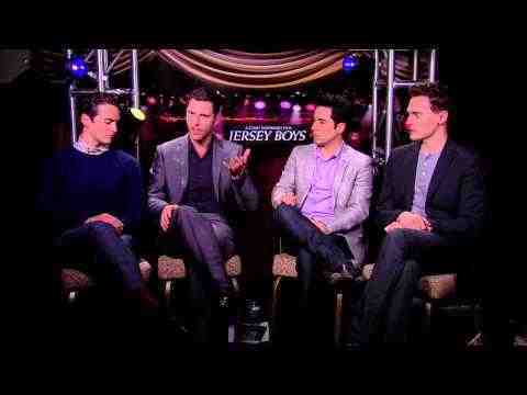 Jersey Boys - John Lloyd Young, Vincent Piazza, Michael Lomenda & Erich Bergen Interview Part 2