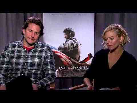 American Sniper - Bradley Cooper & Sienna Miller Interview Part 3
